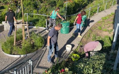 Erfolgreiche Gartenaktion